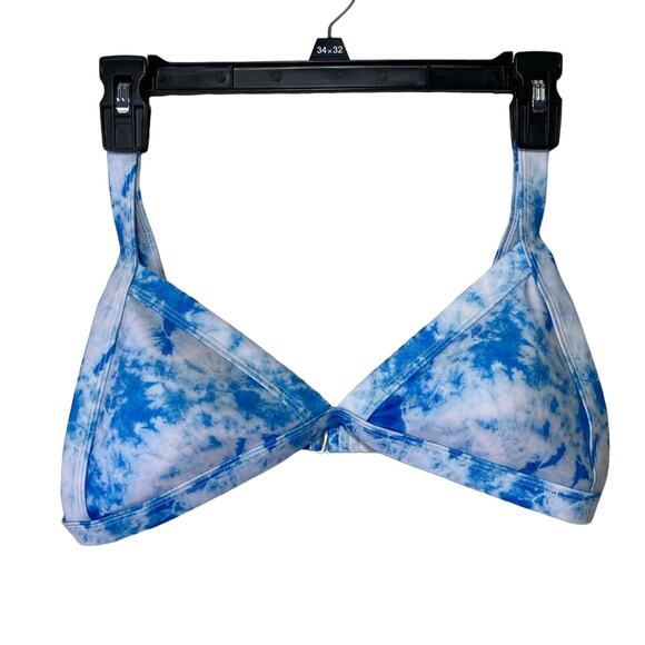 Sunny Co Women's Bikini Set sz Medium Tie Dye Blue - Picture 1 of 7